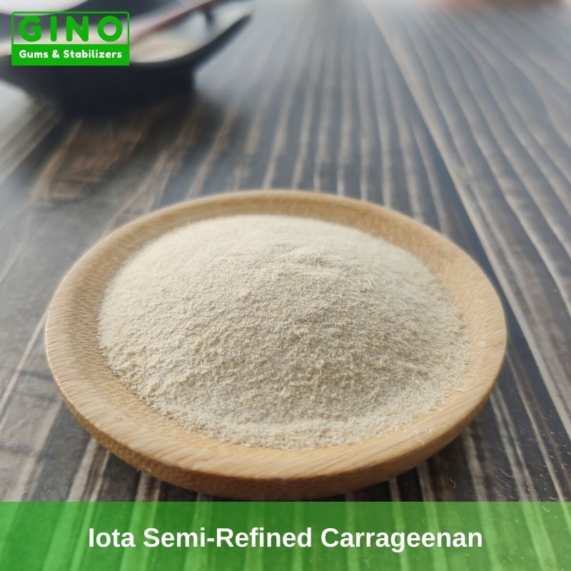 Yellowish Semi-Refined Iota Carrageenan Supplier Manufacturers in China