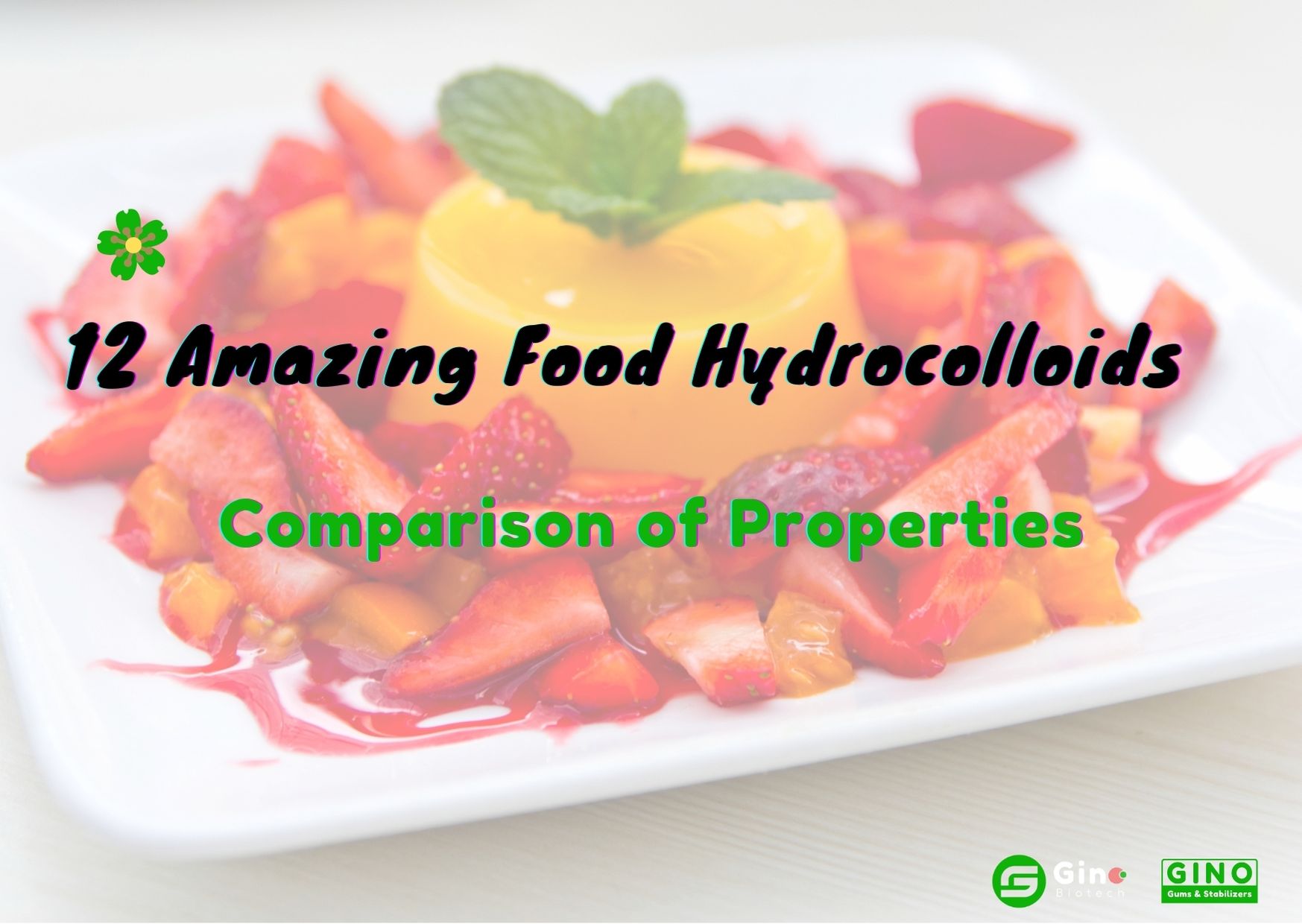 12 Amazing Food Hydrocolloids