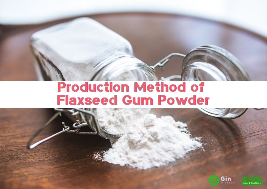Production Method of Flaxseed Gum Powder 874-620