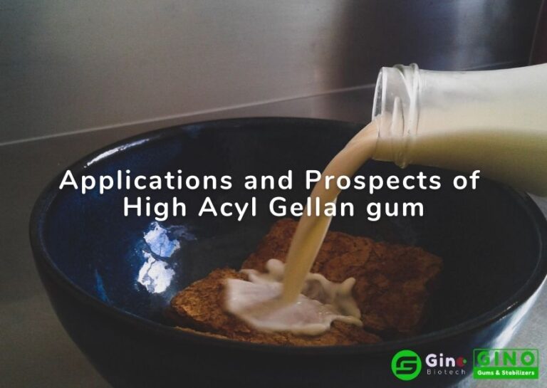 E418 High Acyl Gellan Gum in Food Properties, Benefits and Prospects