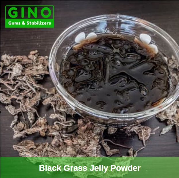 Black Grass Jelly Powder Grass Jelly Powder Ingredients