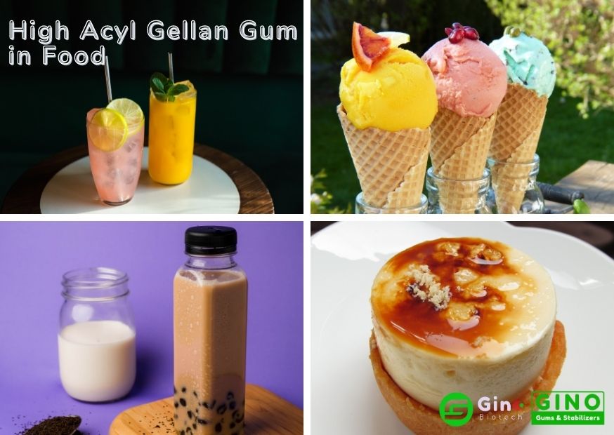 High Acyl Gellan Gum in Food