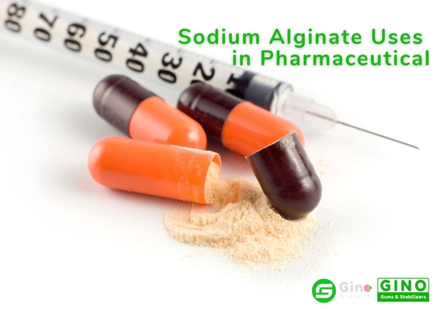 sodium ainigates uses in pharmaceutical, sodium alginate application