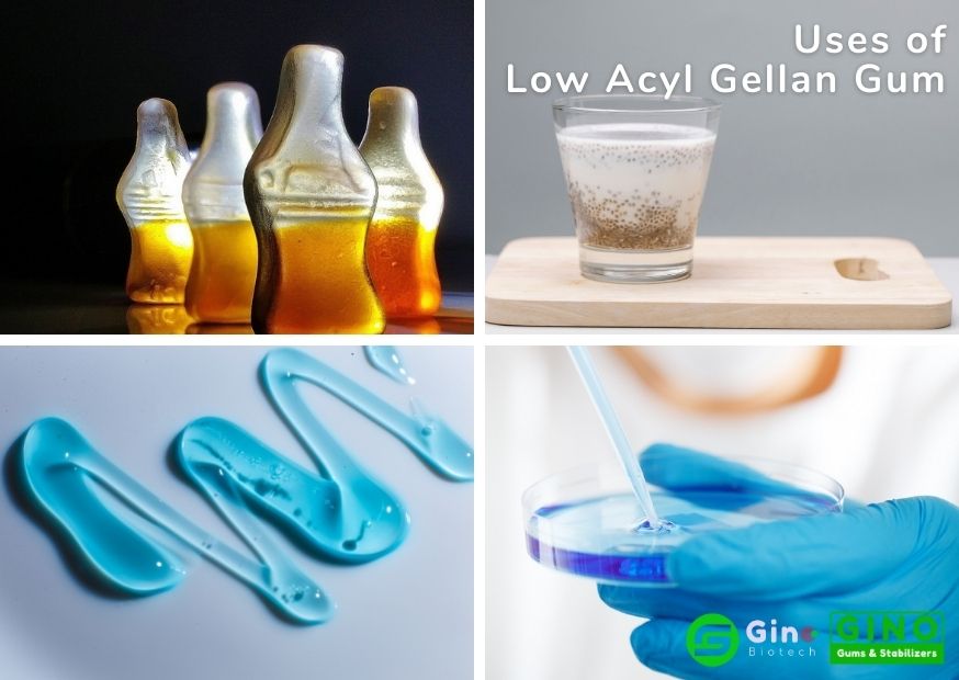 uses of low acyl gellan gum, LA gellan gum application