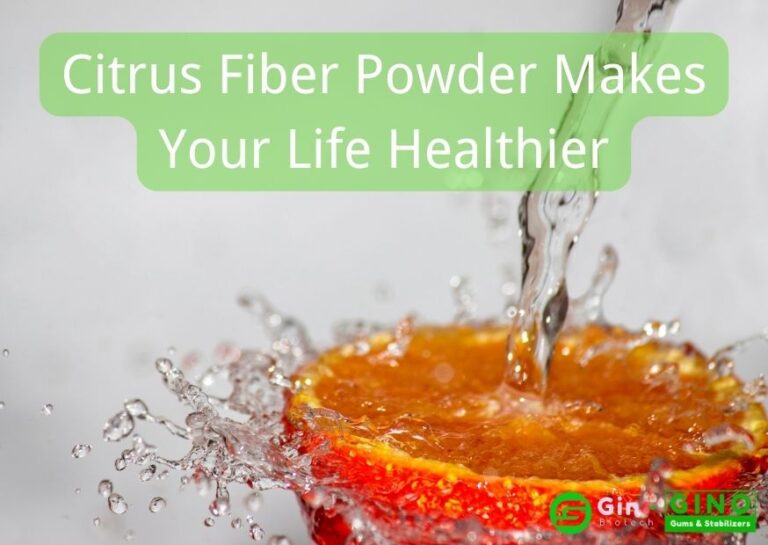 Natural Citrus Fiber Powder Makes Your Life Healthier