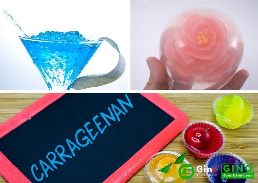 Which food gum has the better resistance to acid, alkali and salt (3)