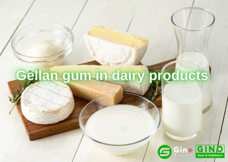 gellan gum in dairy products