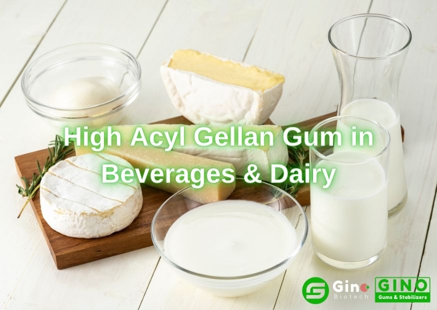 High Acyl Gellan Gum in Beverages & Dairy