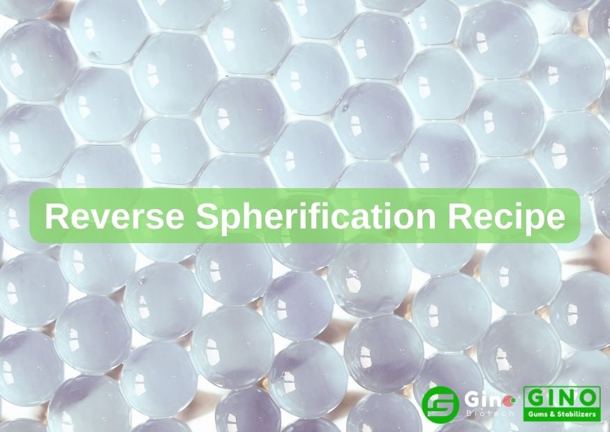 Reverse Spherification Recipe