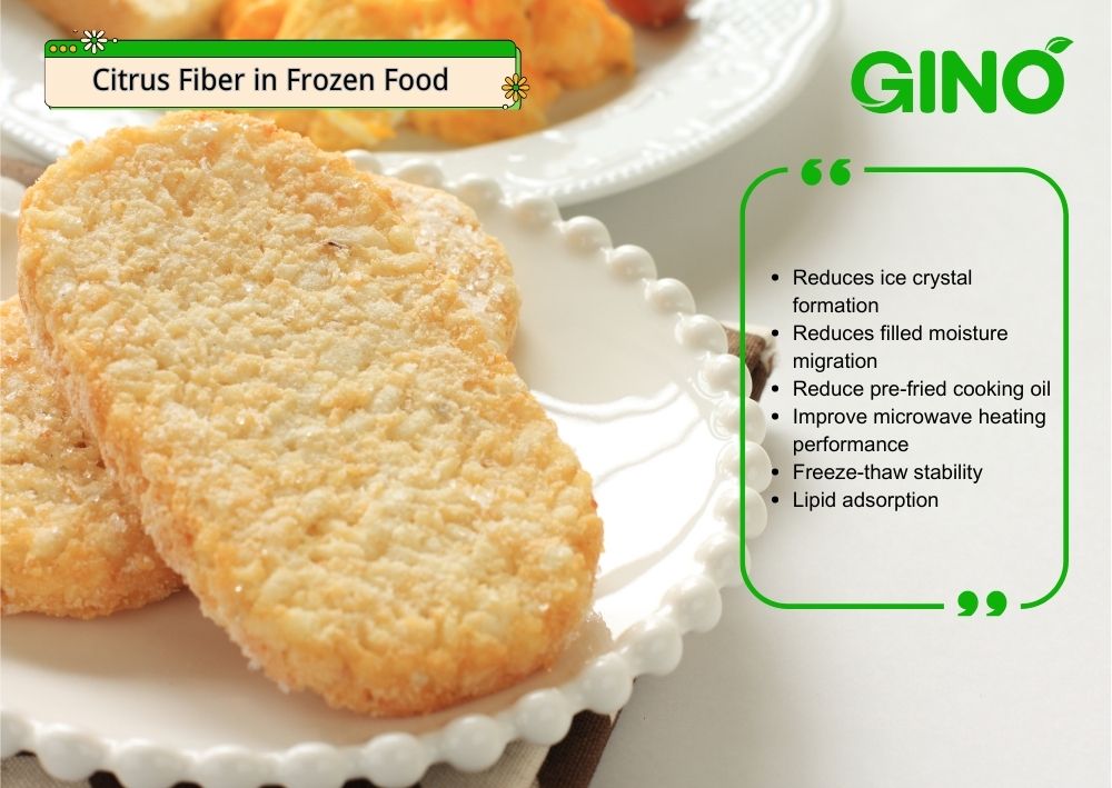 citrus fiber powder in food - citrus fiber in frozen food