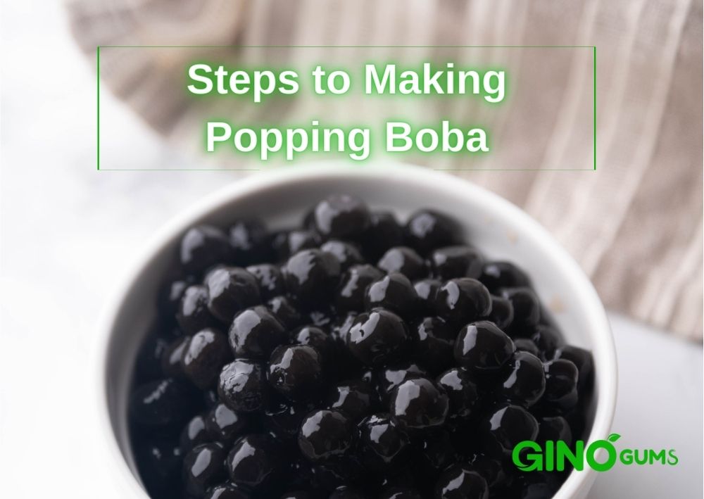 Steps to Making Popping Boba