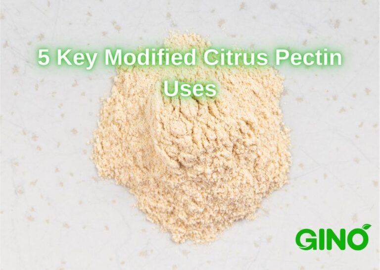 Understanding 5 Key Modified Citrus Pectin Uses