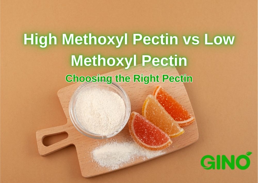 High Methoxyl Pectin vs Low Methoxyl Pectin